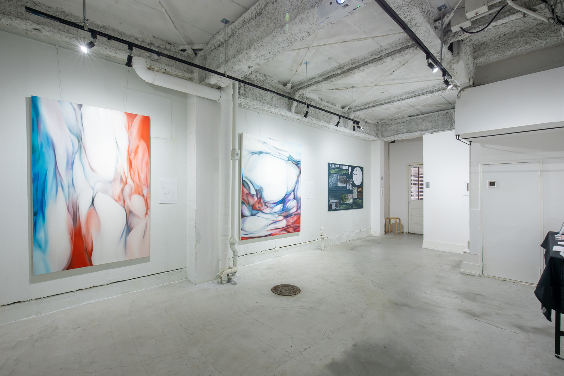 銀座展 コーナー小品展示