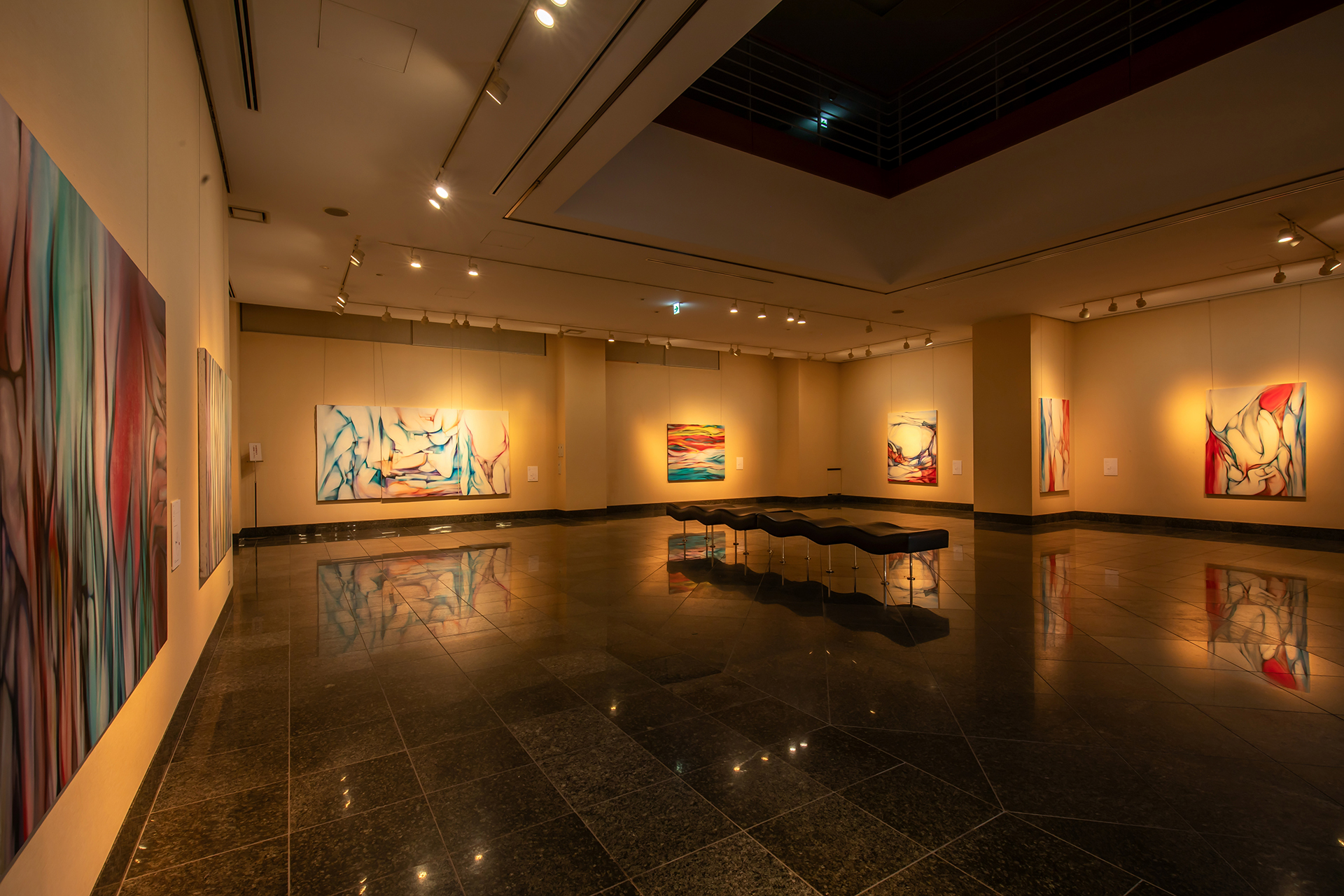 左美都の記憶と地脈 展示風景